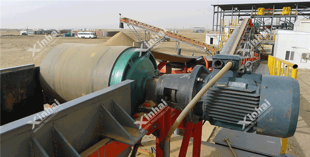 鑫海磁滚筒磁选作业现场 鑫海磁滚筒磁选作业现场